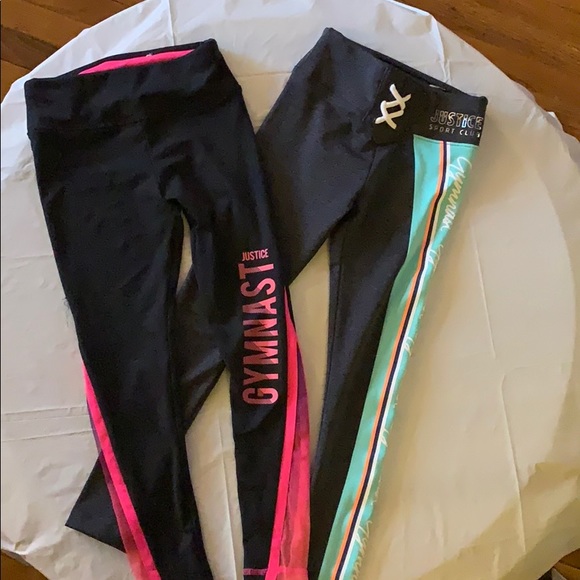 Legging Fille Justice – Motif Panneau De Signalisation, Taille 10, Neuf